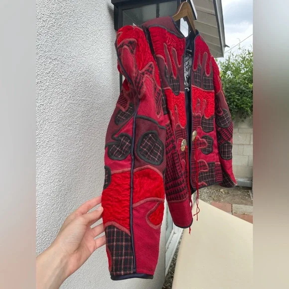 Judith Roberts Patchwork Western Jacket - Picture 4 of 12